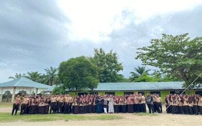 Man 1 Labuhanbatu Utara Melaksanakan Kegiatan PERSAMI ( Perkemahan Sabtu-Minggu)